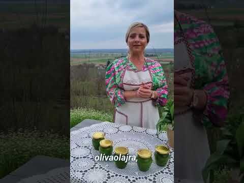 🌱 #Medvehagymapesto...üvegcsékbe zárt gondoskodás.#életabirtokon #egészségesenfinomat #mikrobiom 🍃